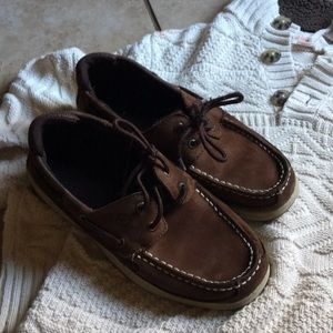 Sperry boat shoes dark brown 4M